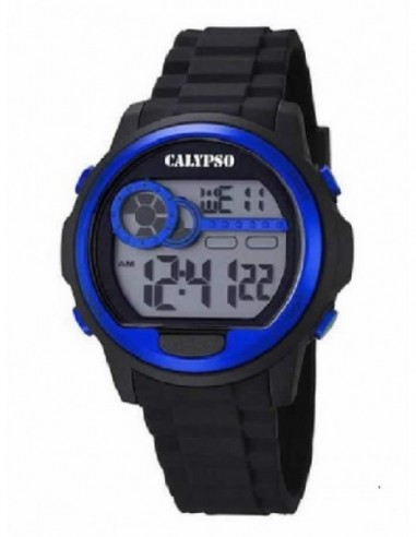Reloj Calypso K5667/3 sr. dig. corr. esf. ne/azul
