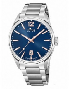 Reloj Lotus 18692/2 sr. acer. esf. azul/rose