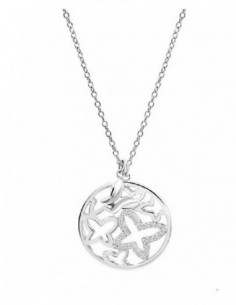 Collar Lotus Silver LP3588-1/1 sra. redondo mariposas
