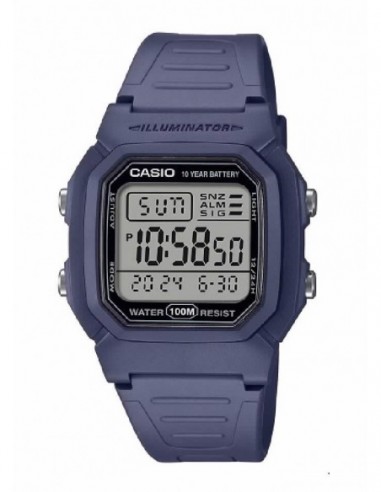 Reloj Casio W-800H-2AVES azul