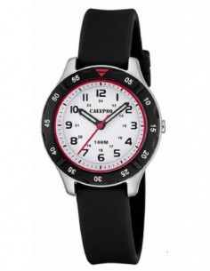 Reloj Calypso K5847/1 niño corr. esf. bl.negra