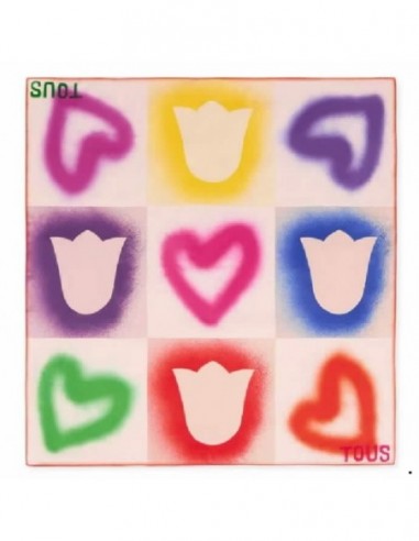 Foulard Tous 2002135209 120x120 Motifs Tulip