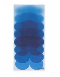 Foulard Tous 2002135433 Blurry Bear azul