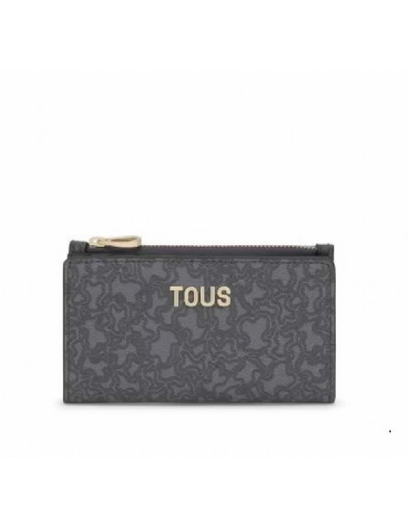 Billetera Tous 2002183547 Kaos Lines gris oscuro