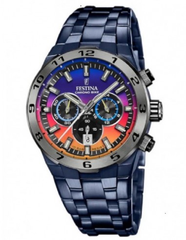 Reloj Festina cab. F20709/1 crono. acer. esf. multi.