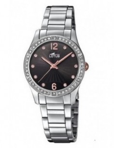 Reloj Lotus sra. 18383/2 acer. circ. esf. negra