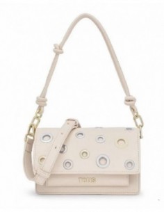 Bandolera Tous 2002202901 S. Audree Eyelets  Beige