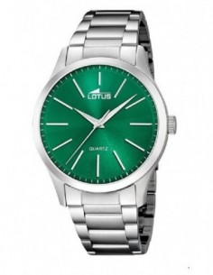 Reloj Lotus 15959/B cab. acer. esf. verde