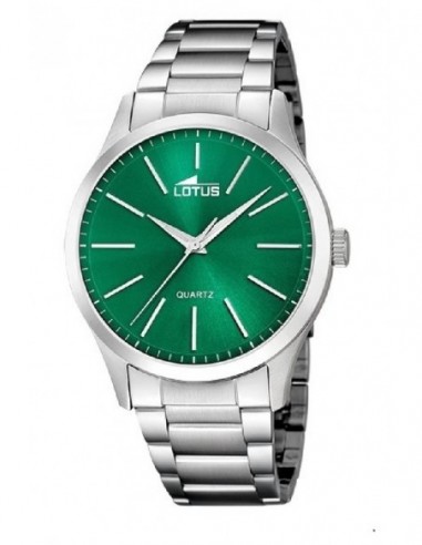 Reloj Lotus 15959/B cab. acer. esf. verde