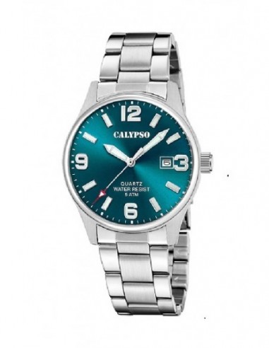 Reloj Calypso K5860/5 cab. ace. esf. verde