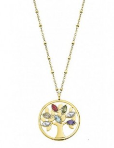Collar Lotus Style LS2192-1/2 sra. chapado arbol