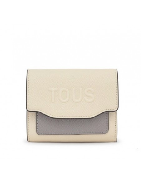 Billetera Tous 2002287803 S Audree Saffiano Beige
