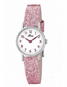Reloj Lotus niña 18409/B acer. esf. blanc. ros.