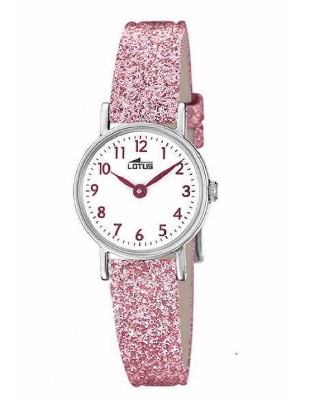 Reloj Lotus niña 18409/B acer. esf. blanc. ros.