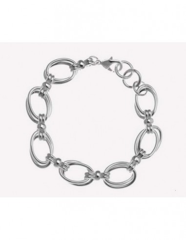 Pulsera Vidal&Vidal X2094021B aros ovalados