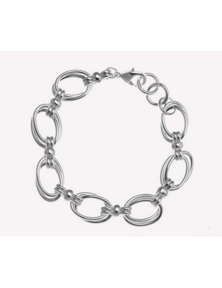 Pulsera Vidal&Vidal X2094021B aros ovalados