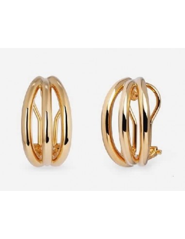 Pendientes Vidal&Vidal G4020 semiluna triple Vela