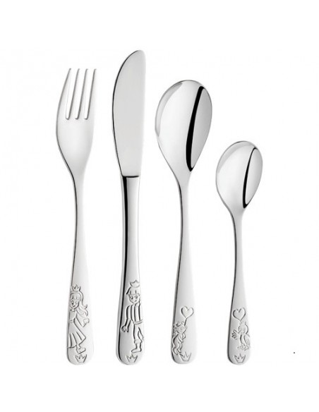 Cubiertos Acero princesas 09660