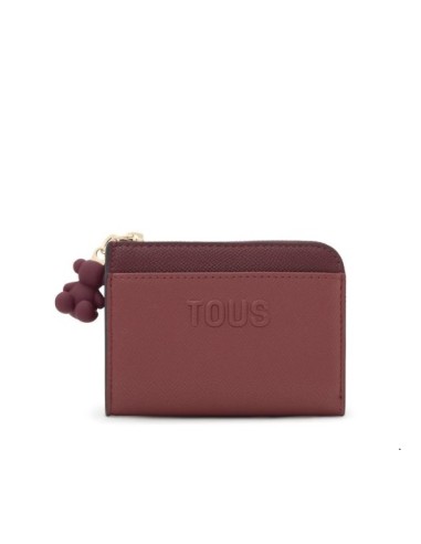 Monedero Tous 2002361421 L Audree Saffiano Burdeos claro