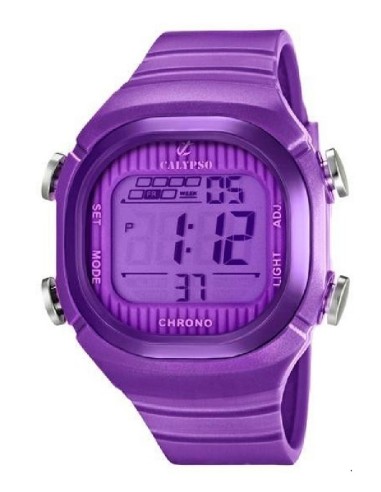 Reloj Calypso sra. K5581/6 digi. cor. esf. lila