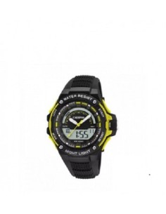 Reloj Calypso K5768/1 cab. anadigi. correa caucho