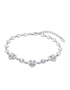 Pulsera Lotus Silver LP3092-2/1 sra. corazones