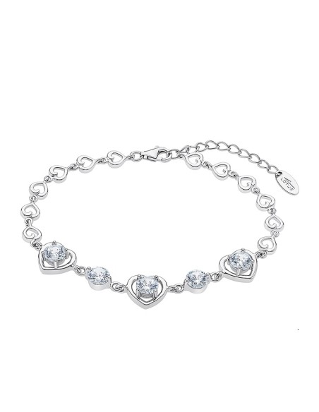 Pulsera Lotus Silver LP3092-2/1 sra. corazones