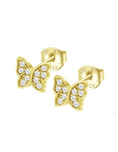 Pendientes Lotus Silver LP3051-4/2 sra. chapados