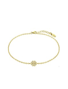 Pulsera Lotus Silver LP3052-2/2 chapado. trebol