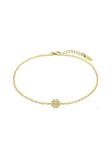 Pulsera Lotus Silver LP3052-2/2 chapado. trebol