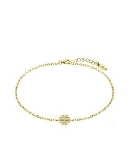 Pulsera Lotus Silver LP3052-2/2 chapado. trebol