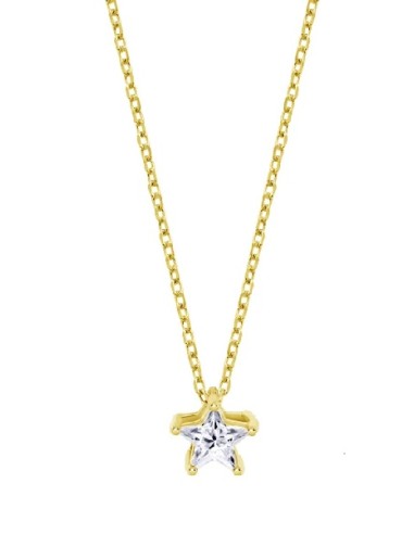 Collar Lotus Silver LP3834-1/2 chap. estrella