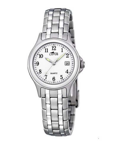 Reloj Lotus sra. 15151/A ace. esf. bl.