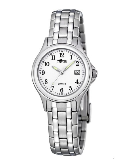 Reloj Lotus sra. 15151/A ace. esf. bl.