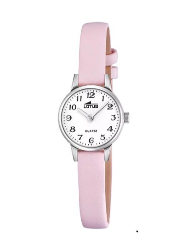 Reloj Lotus 18963/2 sra.  ace. correa rosa esf. blanca
