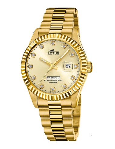 Reloj Lotus 18857/C cab. acer. esf. champ.