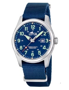 Reloj Lotus 19055/2 cab. ace. esf. azul