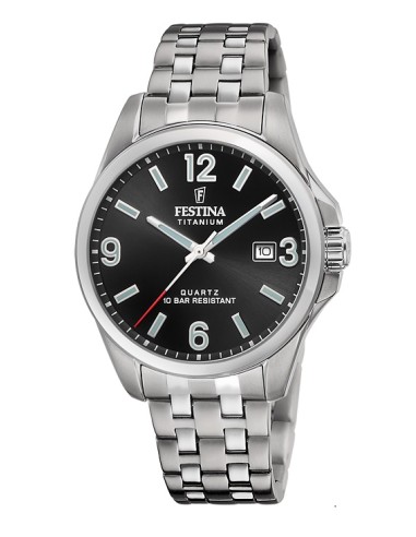 Reloj Festina F20696/3 cab. tit. esf. negra