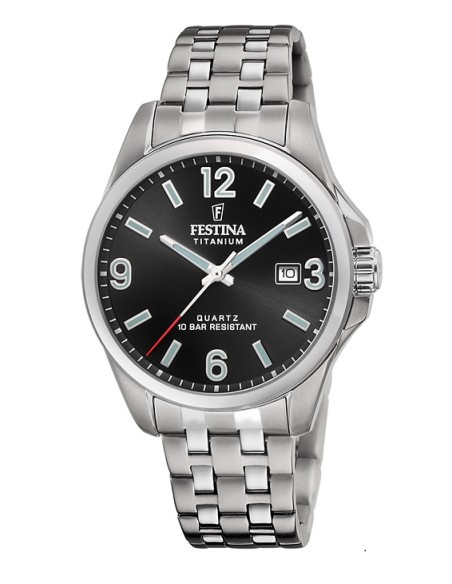 Reloj Festina F20696/3 cab. tit. esf. negra