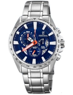 Reloj Festina F6864/3 cab. crono. ace. esf. az az