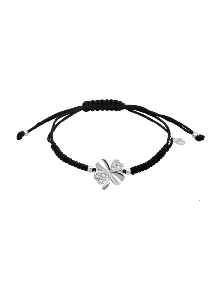 Pulsera Lotus Silver LP3108-2/2 sra. trebol hilo