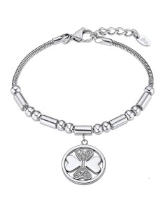 Pulsera Lotus Style LS2467-2/1 sra. acer. trebol