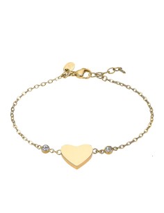 Pulsera Lotus Style LS2558-2/2 sra. acer. chapado corazon