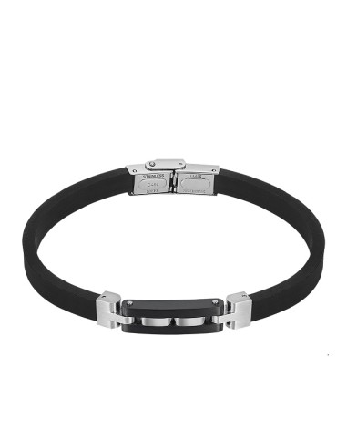 Pulsera Lotus Style LS2540-2/2 ace. cab. negr