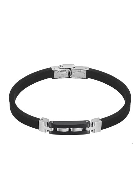 Pulsera Lotus Style LS2540-2/2 ace. cab. negr