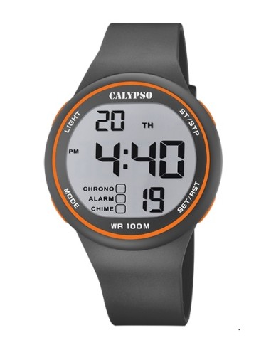 Reloj Calypso K5795/4 cab. corr. esf. gris