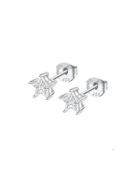 Pendientes Lotus Silver LP3834-4/1 estella cierre presion