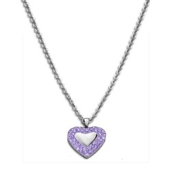 Collar Lotus Style LS1768-1/3 sra. acer. lila