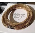 Pulseras personalizadas Endless 1001-40 Golden Reptile 40 cms